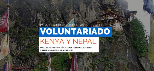 Voluntariado en Kenya o Nepal con Filmakers sin Fronteras