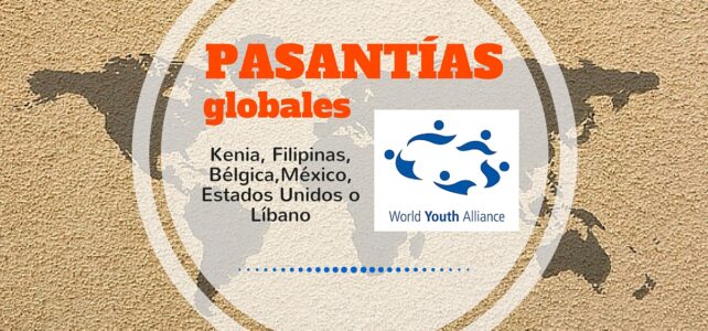Pasantías globales con la World Youth Alliance – Para jóvenes de todo el mundo