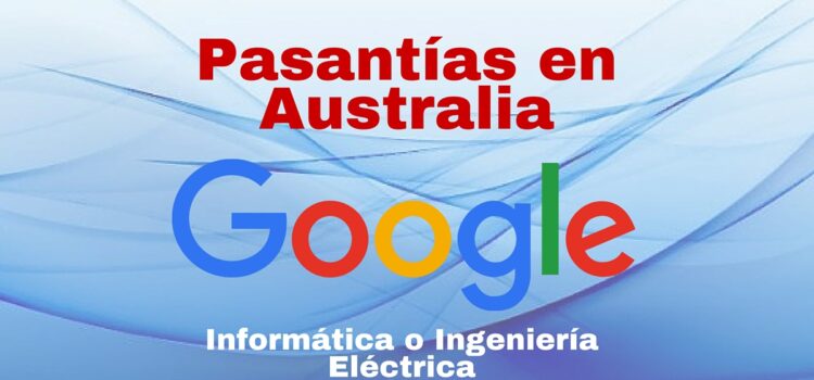 Google ofrece pasantías remuneradas en Australia