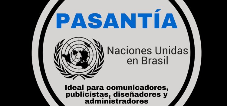 Pasantía en Brasil con Naciones Unidas