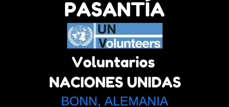 Pasantía con la Oficina de Voluntarios de Naciones Unidas en Alemania – Para jóvenes de todo el mundo