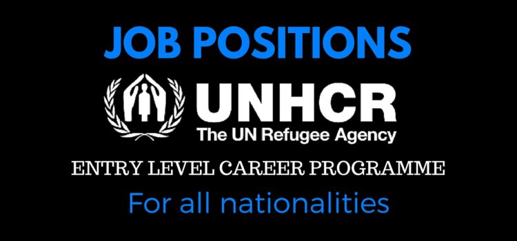 UNHCR is looking for great professionals around the world -entry programme