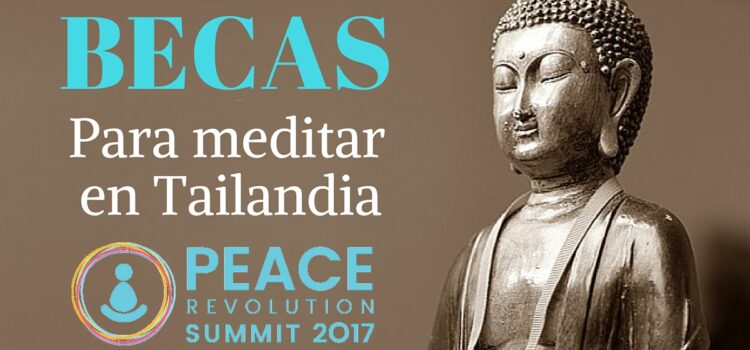 Becas para meditar en Tailandia Peace Revolution Summit 2017
