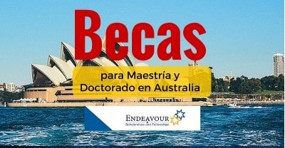 Becas completas Endeavour en Australia para latinoamericanos