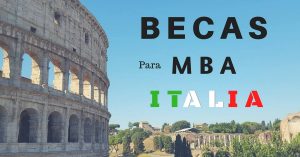 BECAS PARA MBA EN ITALIA