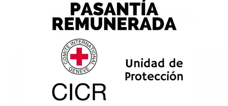Pasantía remunerada con el Comité Internacional de la Cruz Roja CICR