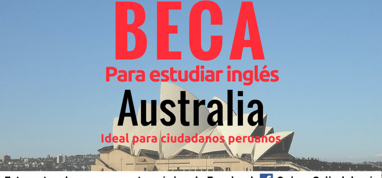 Beca para estudiar inglés en Australia