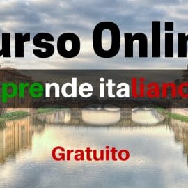 Curso online gratuito para aprender italiano