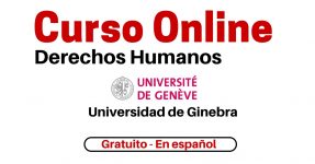 Curso online y gratuito sobre Derechos Humanos