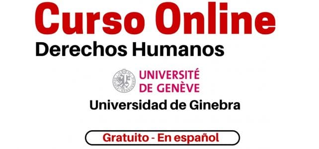 Curso online y gratuito sobre Derechos Humanos
