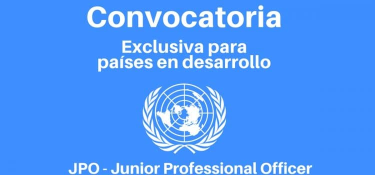 Convocatoria de Naciones Unidas exclusiva para países en vía de desarrollo