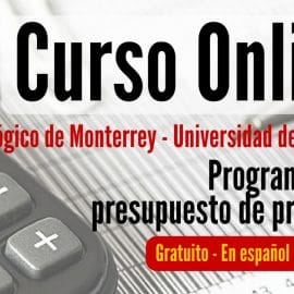 Curso online y gratuito sobre programación y presupuestos para proyectos