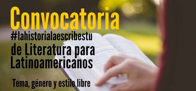 Convocatoria de literatura para Latinoamericanos. Postula tu historia y gana 1.000 Euros