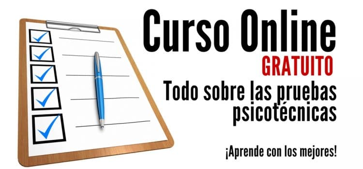 Aprender a desarrollar buenas pruebas psicotécnicas – Curso Online gratuito en Español