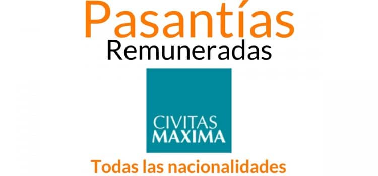 Pasantías remuneradas con Civitas Maxima organización experta en crímenes internacionales, crímenes de guerra y crímenes de lesa humanidad