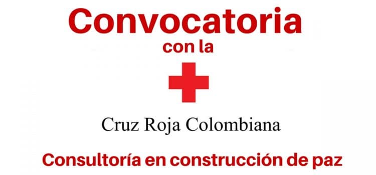Convocatorias laborales con la Cruz Roja Colombiana