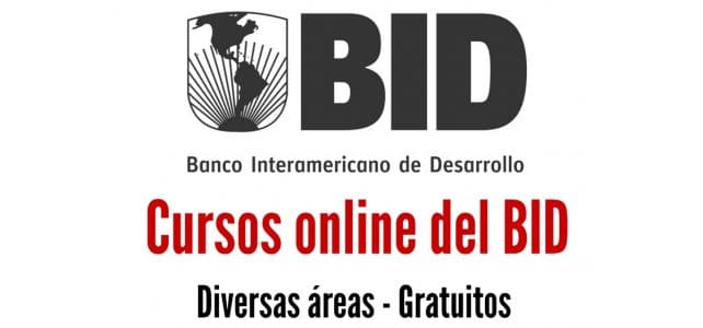Cursos gratuitos en ESPAÑOL del Banco Interamericano de Desarrollo