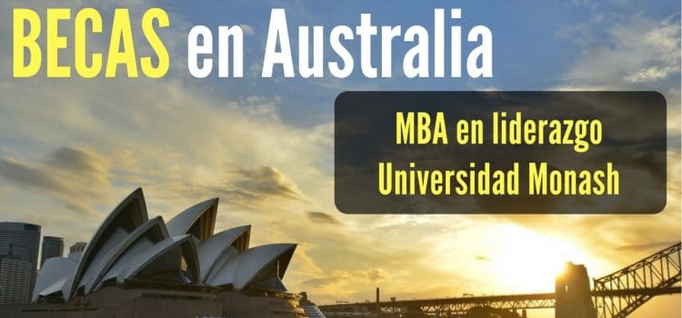 Becas en Australia para MBA en liderazgo