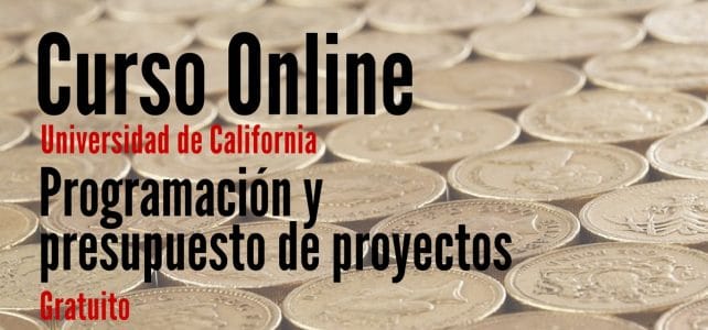 Curso online y gratuito sobre Programación y presupuesto de proyectos: TEC