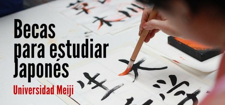 Becas para estudiar japonés en la Universidad Meiji