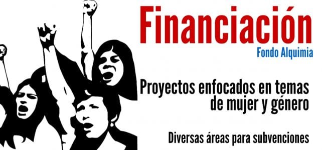 Financiamiento a proyectos enfocados en temas de mujer y género