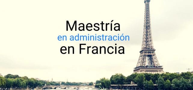 Master Internacional en Management en Francia!