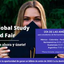 Feria global de estudios en exterior. Entrada gratuita
