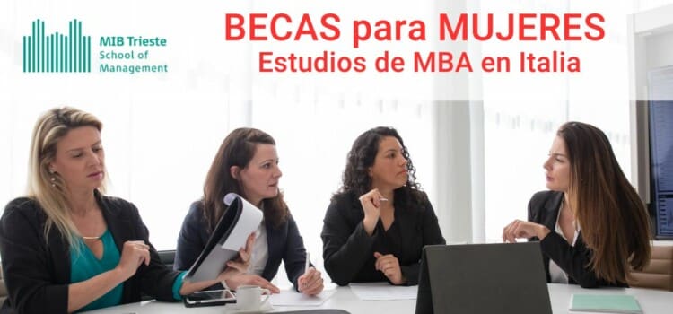 Becas de MBA en Italia para mujeres
