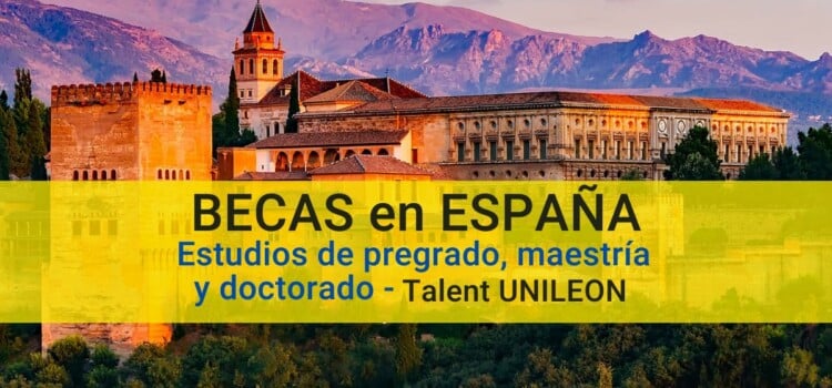 Becas para pregrado, maestría y doctorado en España UNILEON
