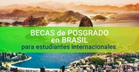 Gobierno de Brasil ofrece becas para maestría y doctorados
